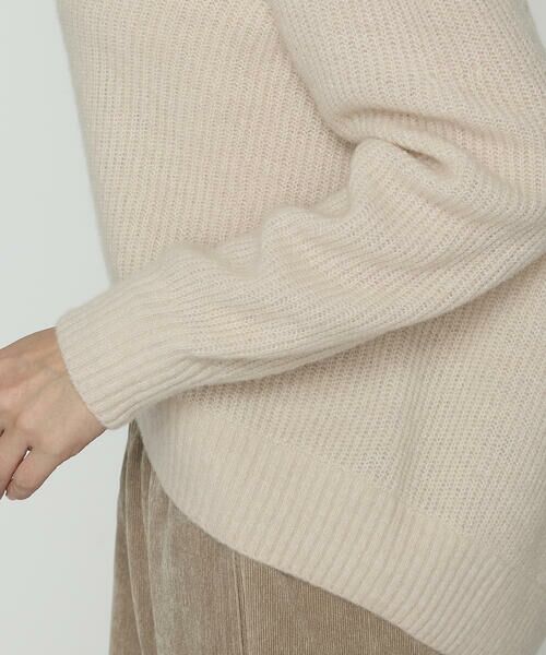 COMME CA COMFORT / コムサ・コンフォート（Lサイズ） ニット・セーター | 〔 +サイズ 〕 ウールタムヤーン  マシュマロニット | 詳細15