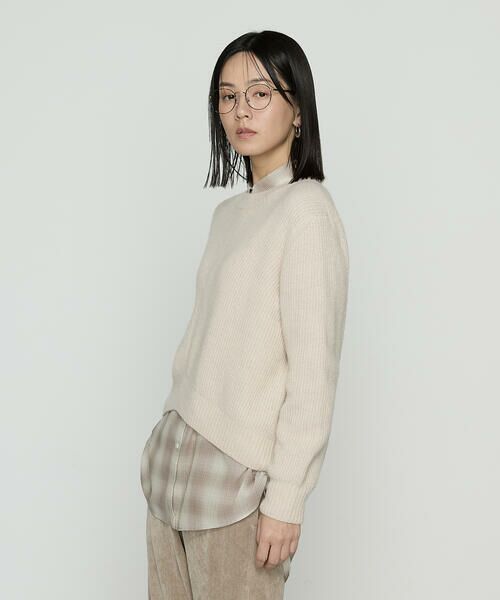 COMME CA COMFORT / コムサ・コンフォート（Lサイズ） ニット・セーター | 〔 +サイズ 〕 ウールタムヤーン  マシュマロニット | 詳細10