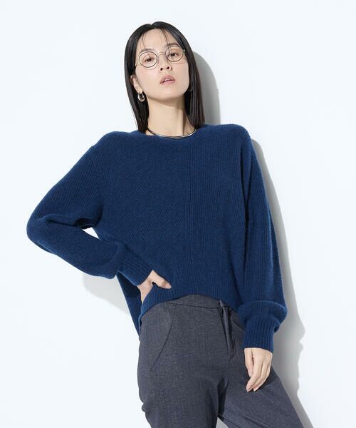 COMME CA COMFORT / コムサ・コンフォート（Lサイズ） ニット・セーター | 〔 +サイズ 〕 ウールタムヤーン  マシュマロニット | 詳細27