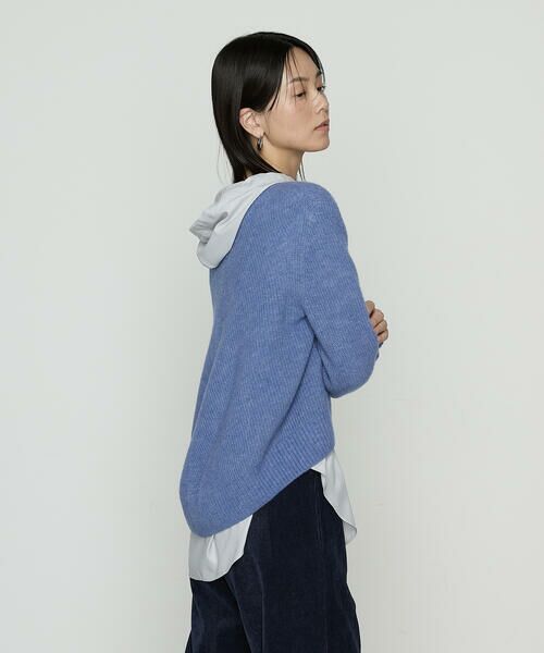 COMME CA COMFORT / コムサ・コンフォート（Lサイズ） ニット・セーター | 〔 +サイズ 〕 ウールタムヤーン  マシュマロニット | 詳細28