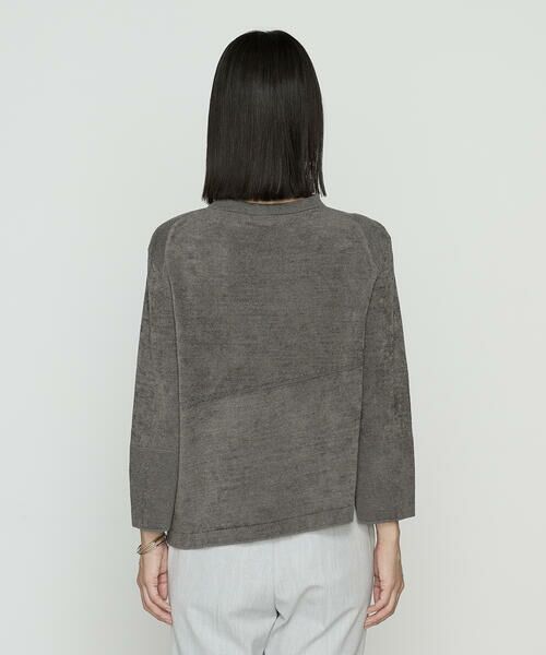 COMME CA COMFORT / コムサ・コンフォート（Lサイズ） ニット・セーター | 〔 +サイズ 〕 ストレッチモール マシュマロニットミラノリブセーター | 詳細5