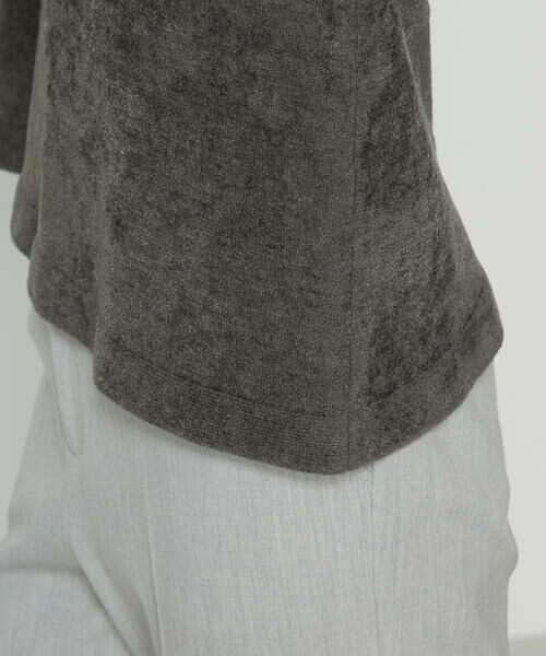 COMME CA COMFORT / コムサ・コンフォート（Lサイズ） ニット・セーター | 〔 +サイズ 〕 ストレッチモール マシュマロニットミラノリブセーター | 詳細8