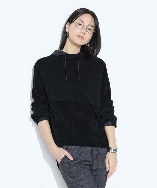 COMME CA COMFORT / コムサ・コンフォート（Lサイズ） ニット・セーター | 〔 +サイズ 〕 ストレッチモール マシュマロニットミラノリブセーター | 詳細18