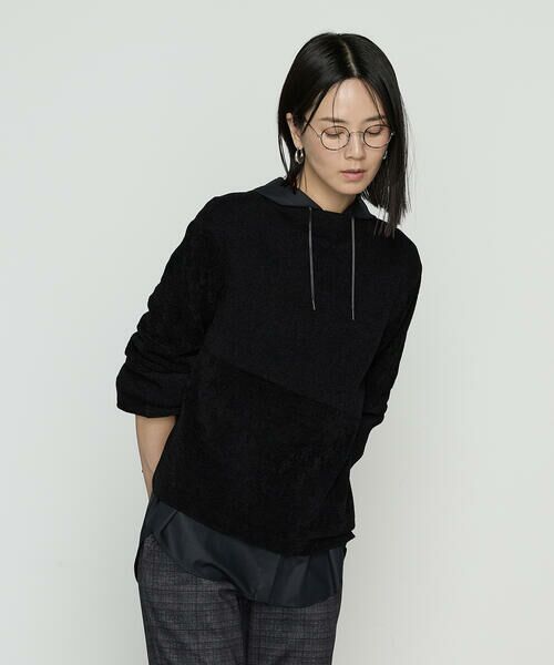 COMME CA COMFORT / コムサ・コンフォート（Lサイズ） ニット・セーター | 〔 +サイズ 〕 ストレッチモール マシュマロニットミラノリブセーター | 詳細14