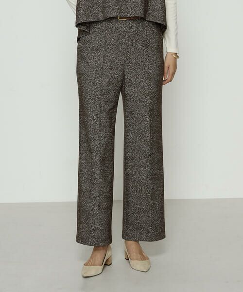 COMME CA COMFORT / コムサ・コンフォート（Lサイズ） その他パンツ | 〔 TALLサイズ 〕 ツイード柄リバージャージー パンツ | 詳細7