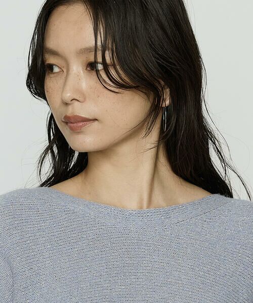 COMME CA COMFORT / コムサ・コンフォート（Lサイズ） ニット・セーター | 〔 TALLサイズ 〕 和紙ブークレー ホールガーメントプルオーバー | 詳細23