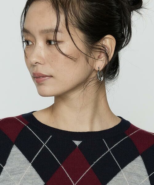 COMME CA COMFORT / コムサ・コンフォート（Lサイズ） ニット・セーター | 〔 TALLサイズ 〕 アーガイルニット プルオーバー | 詳細17