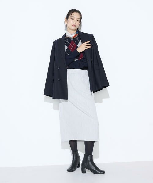 COMME CA COMFORT / コムサ・コンフォート（Lサイズ） ニット・セーター | 〔 TALLサイズ 〕 アーガイルニット プルオーバー | 詳細21