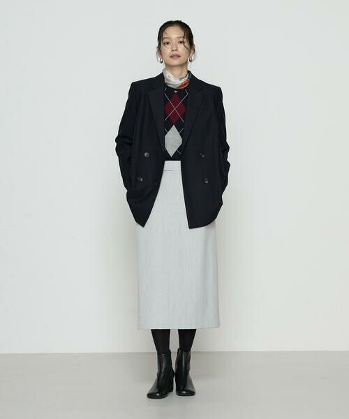 COMME CA COMFORT / コムサ・コンフォート（Lサイズ） ニット・セーター | 〔 TALLサイズ 〕 アーガイルニット プルオーバー | 詳細10