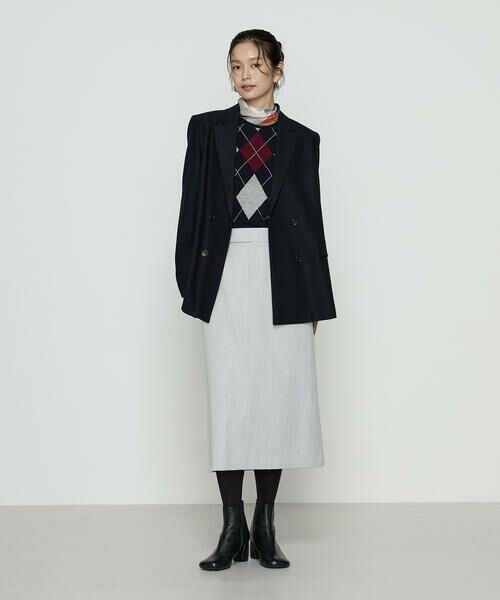 COMME CA COMFORT / コムサ・コンフォート（Lサイズ） ニット・セーター | 〔 TALLサイズ 〕 アーガイルニット プルオーバー | 詳細11