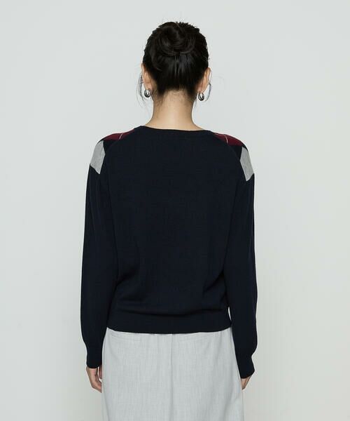 COMME CA COMFORT / コムサ・コンフォート（Lサイズ） ニット・セーター | 〔 TALLサイズ 〕 アーガイルニット プルオーバー | 詳細16