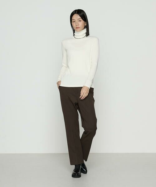 COMME CA COMFORT / コムサ・コンフォート（Lサイズ） カットソー | 〔 TALLサイズ 〕 ラグウォームリブニット タートルネックプルオーバー | 詳細2