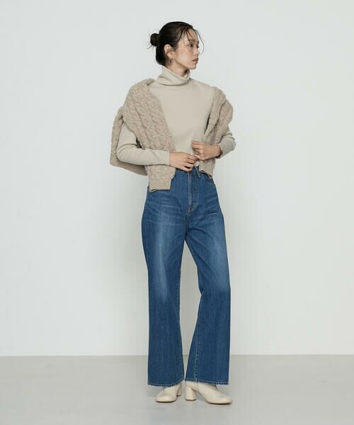 COMME CA COMFORT / コムサ・コンフォート（Lサイズ） カットソー | 〔 TALLサイズ 〕 ラグウォームリブニット タートルネックプルオーバー | 詳細19