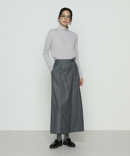 COMME CA COMFORT / コムサ・コンフォート（Lサイズ） カットソー | 〔 TALLサイズ 〕 ラグウォームリブニット タートルネックプルオーバー | 詳細22