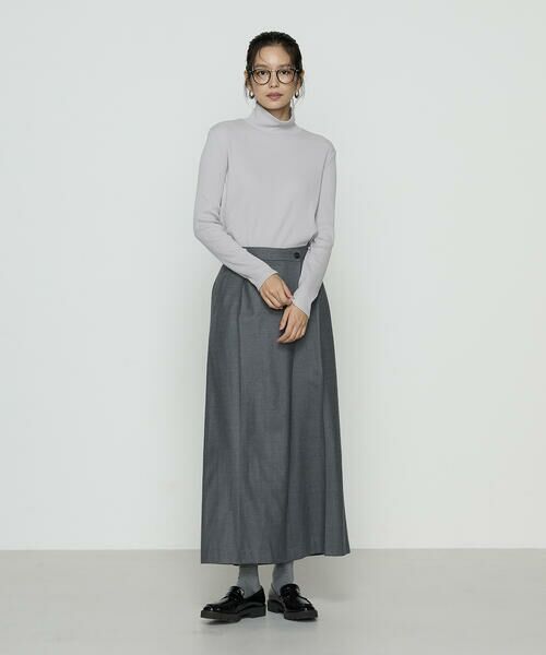 COMME CA COMFORT / コムサ・コンフォート（Lサイズ） カットソー | 〔 TALLサイズ 〕 ラグウォームリブニット タートルネックプルオーバー | 詳細23