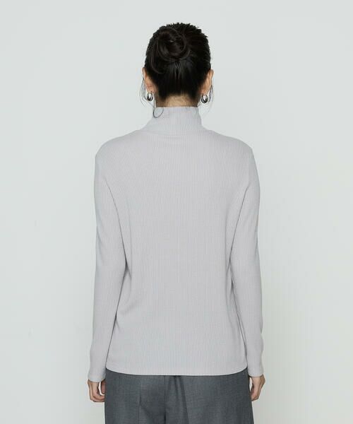 COMME CA COMFORT / コムサ・コンフォート（Lサイズ） カットソー | 〔 TALLサイズ 〕 ラグウォームリブニット タートルネックプルオーバー | 詳細26