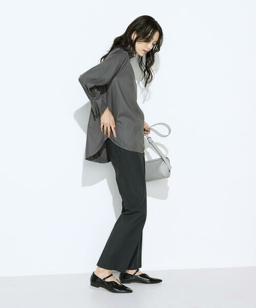 COMME CA COMFORT / コムサ・コンフォート（Lサイズ） シャツ・ブラウス | 〔 TALLサイズ 〕 フルダルスパンマイクロピーチ ブラウス | 詳細9