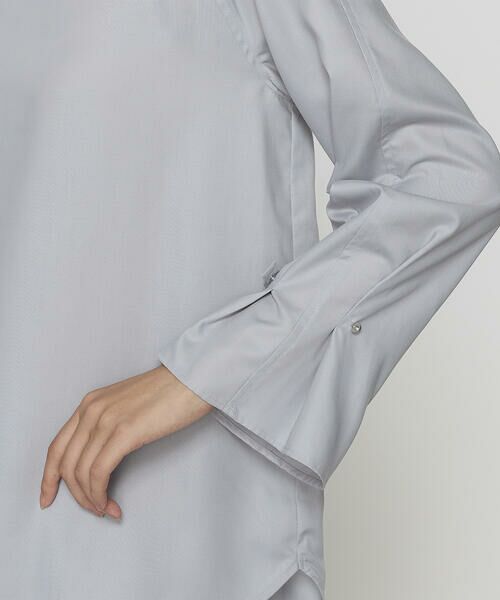 COMME CA COMFORT / コムサ・コンフォート（Lサイズ） シャツ・ブラウス | 〔 TALLサイズ 〕 フルダルスパンマイクロピーチ ブラウス | 詳細19
