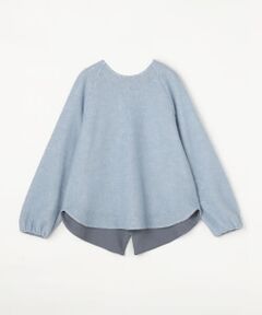 COMME CA COMFORT / コムサ・コンフォート（Lサイズ） カットソー | 〔 TALLサイズ 〕 アルパカ混 ラグランスリーブプルオーバー