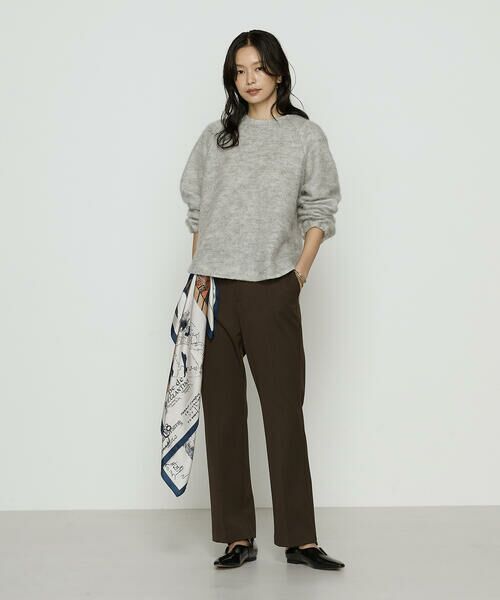 COMME CA COMFORT / コムサ・コンフォート（Lサイズ） カットソー | 〔 TALLサイズ 〕 アルパカ混 ラグランスリーブプルオーバー | 詳細1