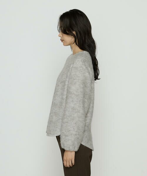 COMME CA COMFORT / コムサ・コンフォート（Lサイズ） カットソー | 〔 TALLサイズ 〕 アルパカ混 ラグランスリーブプルオーバー | 詳細6