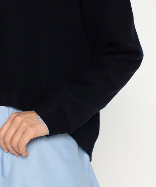 COMME CA COMFORT / コムサ・コンフォート（Lサイズ） カットソー | 〔 +サイズ 〕 ニットコール レイヤードセーター | 詳細15