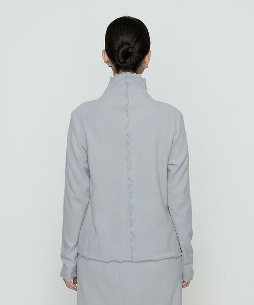 COMME CA COMFORT / コムサ・コンフォート（Lサイズ） カットソー | 〔 +サイズ 〕 ニットコール タートルネック　カットソー | 詳細10