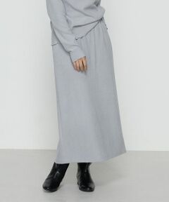 COMME CA COMFORT / コムサ・コンフォート（Lサイズ） ロング・マキシ丈スカート | 〔 +サイズ 〕 ニットコール タイトスカート