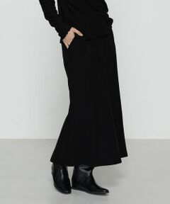 COMME CA COMFORT / コムサ・コンフォート（Lサイズ） ロング・マキシ丈スカート | 〔 +サイズ 〕 ニットコール タイトスカート