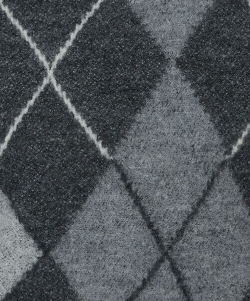 COMME CA COMFORT / コムサ・コンフォート（Lサイズ） ニット・セーター | 〔 +サイズ 〕 ジャカード アーガイルニットセーター | 詳細5