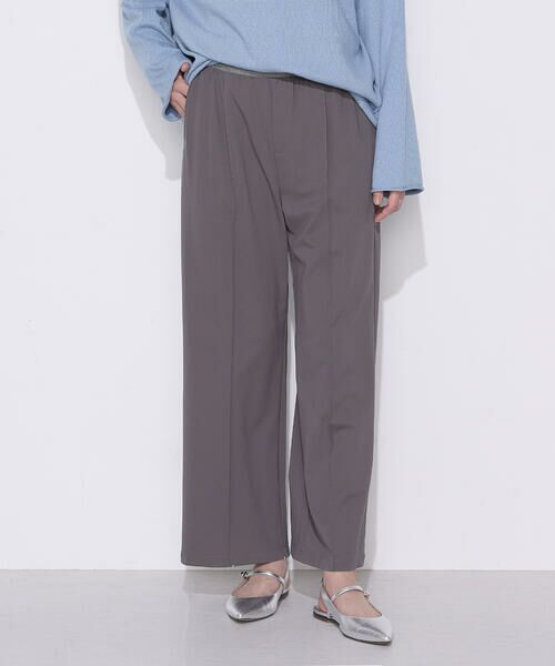 COMME CA COMFORT / コムサ・コンフォート（Lサイズ） その他パンツ | 〔 TALLサイズ 〕 コンパクトハリジャージー ワイドパンツ | 詳細3