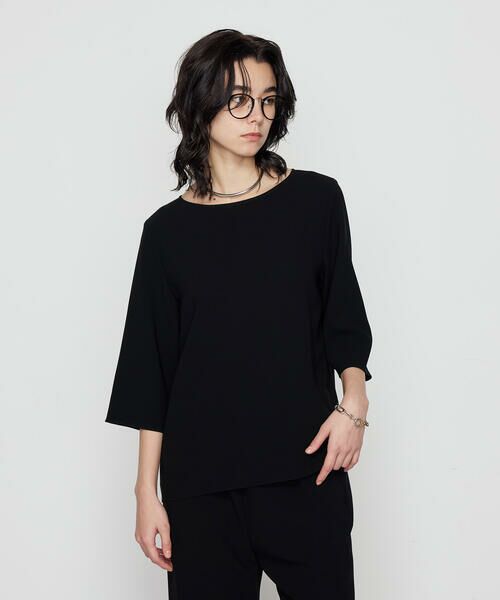 COMME CA COMFORT / コムサ・コンフォート（Lサイズ） シャツ・ブラウス | 〔 TALLサイズ 〕 トリアセダブルクロス Tブラウス | 詳細6