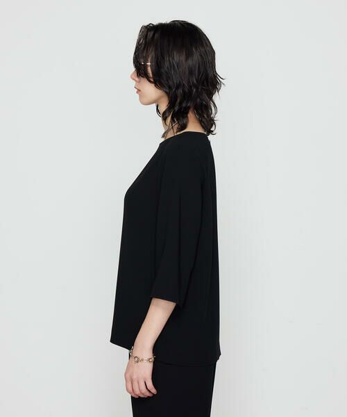 COMME CA COMFORT / コムサ・コンフォート（Lサイズ） シャツ・ブラウス | 〔 TALLサイズ 〕 トリアセダブルクロス Tブラウス | 詳細9