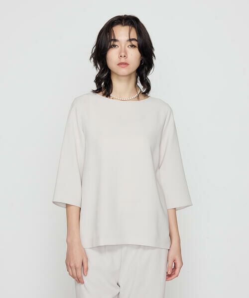 COMME CA COMFORT / コムサ・コンフォート（Lサイズ） シャツ・ブラウス | 〔 TALLサイズ 〕 トリアセダブルクロス Tブラウス | 詳細24