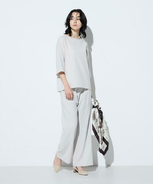 COMME CA COMFORT / コムサ・コンフォート（Lサイズ） シャツ・ブラウス | 〔 TALLサイズ 〕 トリアセダブルクロス Tブラウス | 詳細16