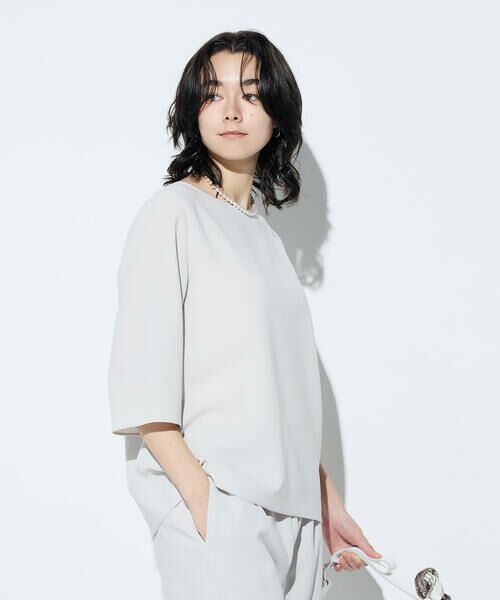 COMME CA COMFORT / コムサ・コンフォート（Lサイズ） シャツ・ブラウス | 〔 TALLサイズ 〕 トリアセダブルクロス Tブラウス | 詳細20