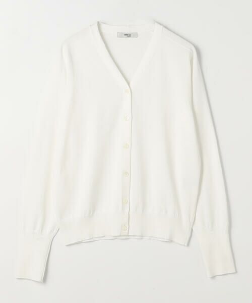 COMME CA COMFORT / コムサ・コンフォート（Lサイズ） カーディガン・ボレロ | 〔 TALLサイズ 〕 コットンダルストレッチ Vネックカーディガン | 詳細9