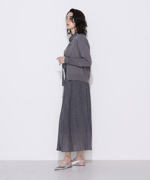 COMME CA COMFORT / コムサ・コンフォート（Lサイズ） カーディガン・ボレロ | 〔 TALLサイズ 〕 コットンダルストレッチ Vネックカーディガン | 詳細12