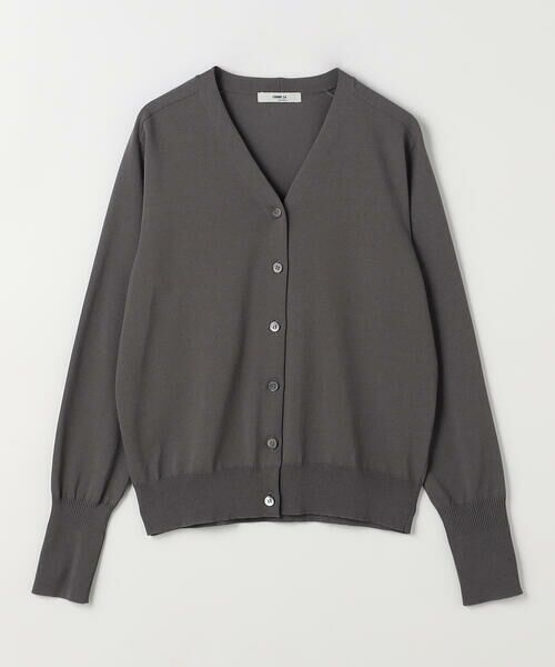 COMME CA COMFORT / コムサ・コンフォート（Lサイズ） カーディガン・ボレロ | 〔 TALLサイズ 〕 コットンダルストレッチ Vネックカーディガン | 詳細18