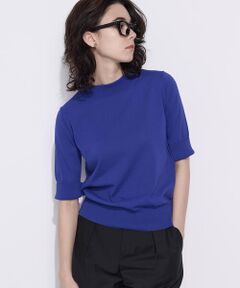 COMME CA COMFORT / コムサ・コンフォート（Lサイズ） ニット・セーター | 〔 TALLサイズ 〕 コットンダルストレッチ プルオーバー