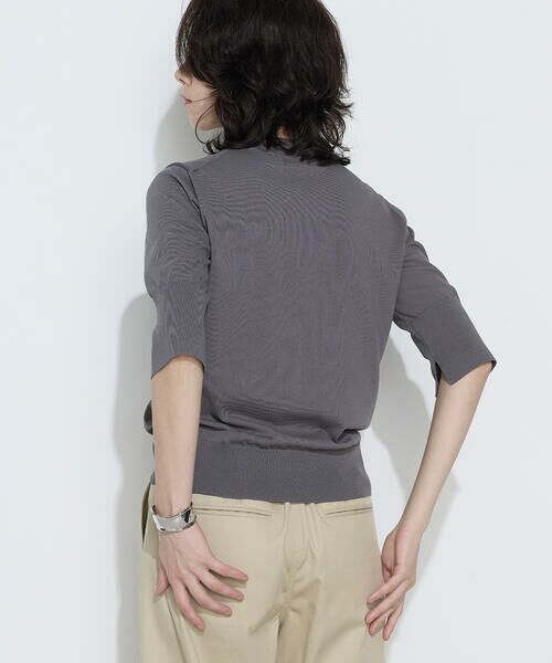 COMME CA COMFORT / コムサ・コンフォート（Lサイズ） ニット・セーター | 〔 TALLサイズ 〕 コットンダルストレッチ プルオーバー | 詳細6