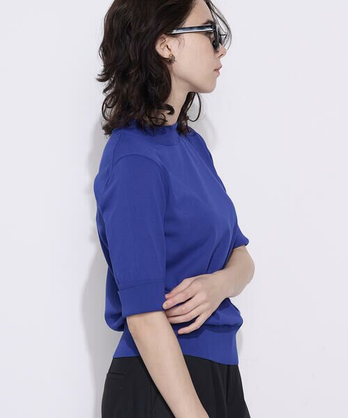 COMME CA COMFORT / コムサ・コンフォート（Lサイズ） ニット・セーター | 〔 TALLサイズ 〕 コットンダルストレッチ プルオーバー | 詳細13