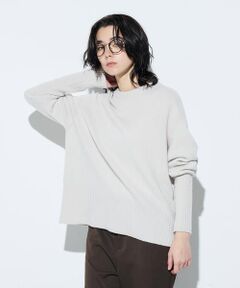 COMME CA COMFORT / コムサ・コンフォート（Lサイズ） ニット・セーター | 〔 TALLサイズ 〕 バルキッシュウール プルオーバー