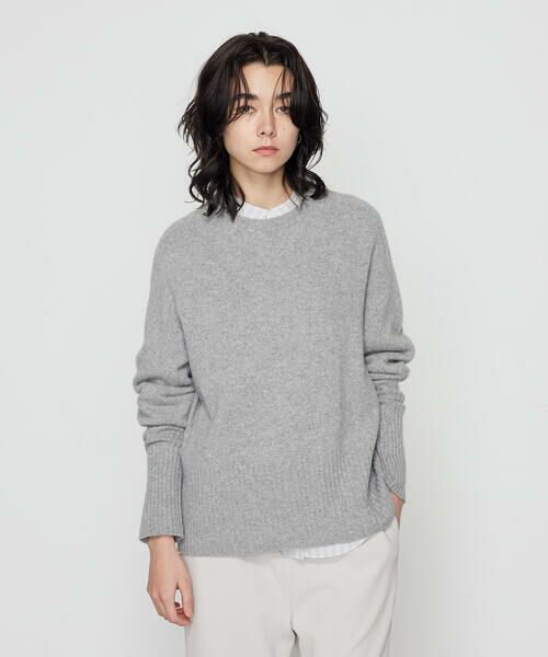 COMME CA COMFORT / コムサ・コンフォート（Lサイズ） ニット・セーター | 〔 TALLサイズ 〕 バルキッシュウール プルオーバー | 詳細7