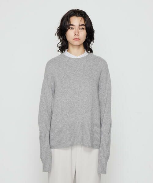 COMME CA COMFORT / コムサ・コンフォート（Lサイズ） ニット・セーター | 〔 TALLサイズ 〕 バルキッシュウール プルオーバー | 詳細9