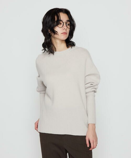 COMME CA COMFORT / コムサ・コンフォート（Lサイズ） ニット・セーター | 〔 TALLサイズ 〕 バルキッシュウール プルオーバー | 詳細18