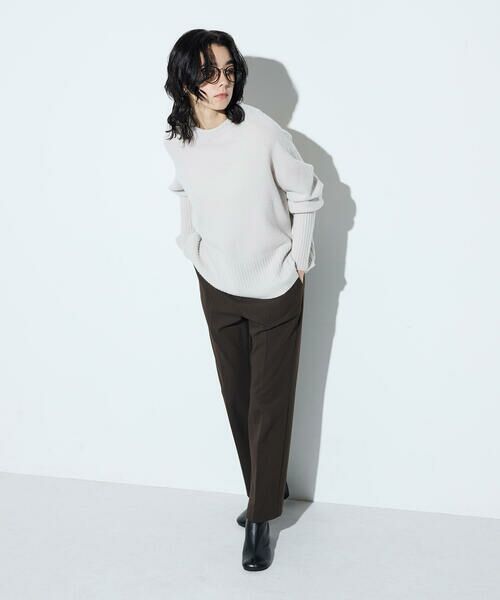 COMME CA COMFORT / コムサ・コンフォート（Lサイズ） ニット・セーター | 〔 TALLサイズ 〕 バルキッシュウール プルオーバー | 詳細11