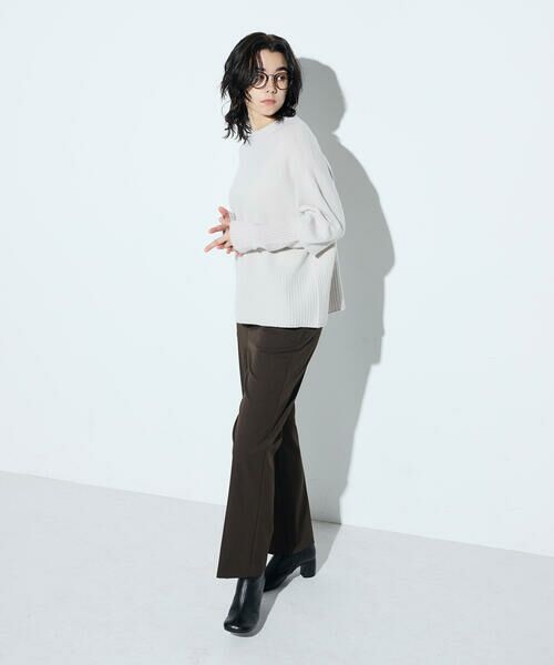 COMME CA COMFORT / コムサ・コンフォート（Lサイズ） ニット・セーター | 〔 TALLサイズ 〕 バルキッシュウール プルオーバー | 詳細12