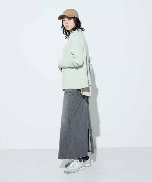 COMME CA COMFORT / コムサ・コンフォート（Lサイズ） ニット・セーター | 〔 TALLサイズ 〕 バルキッシュウール プルオーバー | 詳細21