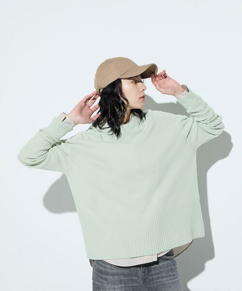 COMME CA COMFORT / コムサ・コンフォート（Lサイズ） ニット・セーター | 〔 TALLサイズ 〕 バルキッシュウール プルオーバー | 詳細23